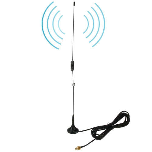 NAGOYA UT-106UV SMA Female Dual Band Magnetic Mobile Antenna for Walkie Talkie Antenna Length: 37cm
