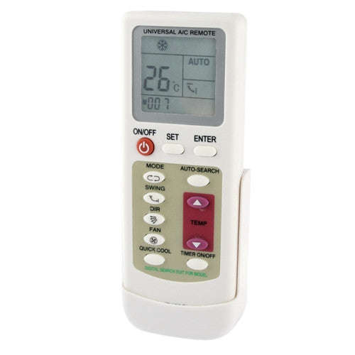 Universal Air Conditioner IR Remote Controller with Wall-Holder
