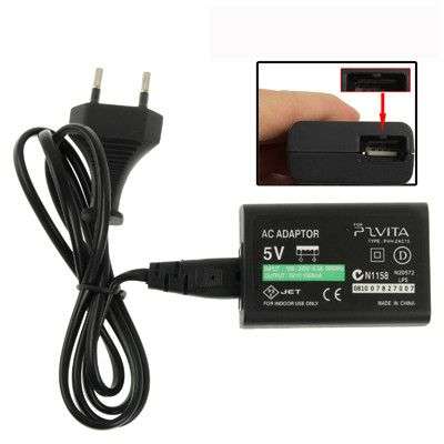 5V AC Adapter for PS Vita (EU Plug)