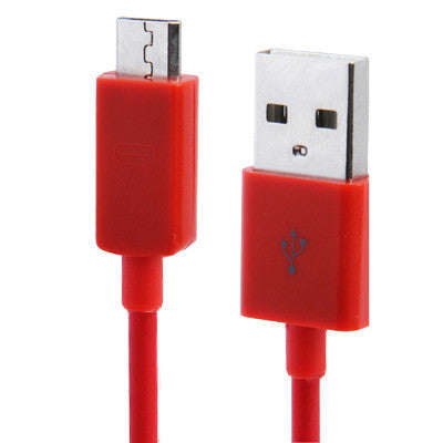 Micro USB to USB Data Sync Charger Cable for Samsung / HTC / LG / Sony / Nokia Length: 3m(Red)