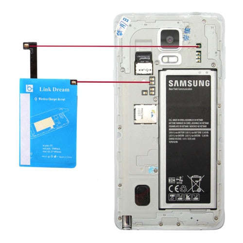 5V 1A  Qi Standard Wireless Charger Receiver Module for Samsung Galaxy Note 4