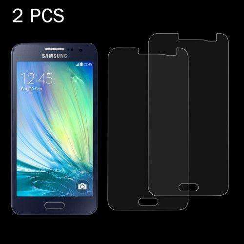 2 PCS for Samsung Galaxy A3 / A300 0.26mm 9H Surface Hardness 2.5D Explosion-proof Tempered Glass...