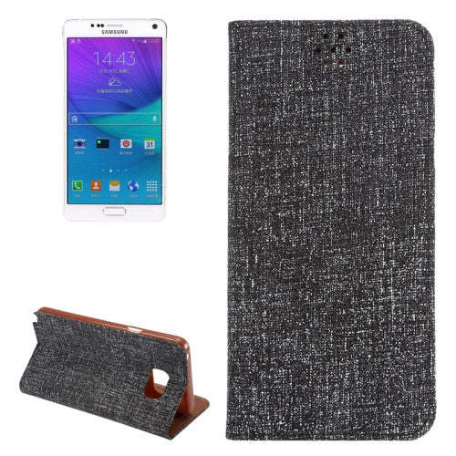 Cloth Texture Magnetic Buckle Leather Case with Card Slots & Holder for Samsung Galaxy Note 5 / N...