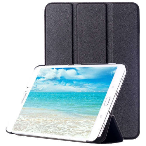 Custer Texture Horizontal Flip Leather Case with 3-folding Holder for Samsung Galaxy Tab S2 8.0 /...