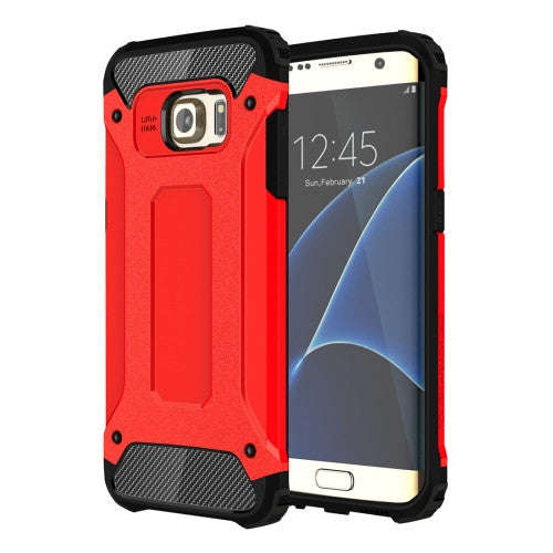 For Samsung Galaxy S7 Edge / G935 Tough Armor TPU + PC Combination Case (Red)