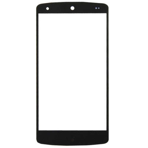 iPartsBuy Front Screen Outer Glass Lens Replacement for Google Nexus 5(Black)