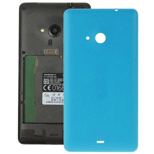 Frosted Surface Plastic Back Housing Cover Replacement for Microsoft Lumia 535(Blue)