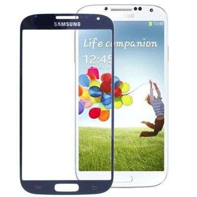 Original Front Screen Outer Glass Lens for Samsung Galaxy S4 / S IV / i9500 (Navy Blue)