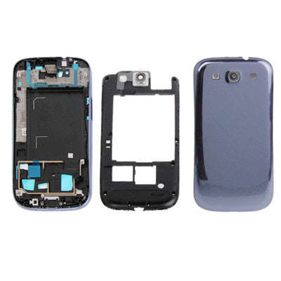 For Samsung Galaxy SIII / i9300 Original Full Housing Chassis Cover(Dark Blue)