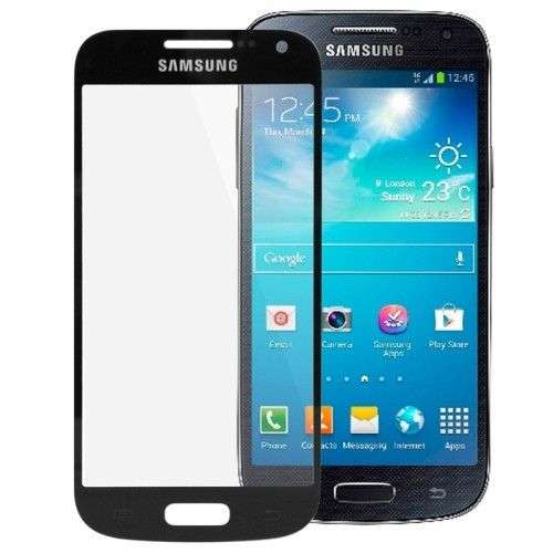 Original Front Screen Outer Glass Lens for Samsung Galaxy S4 mini / i9190 (Black)