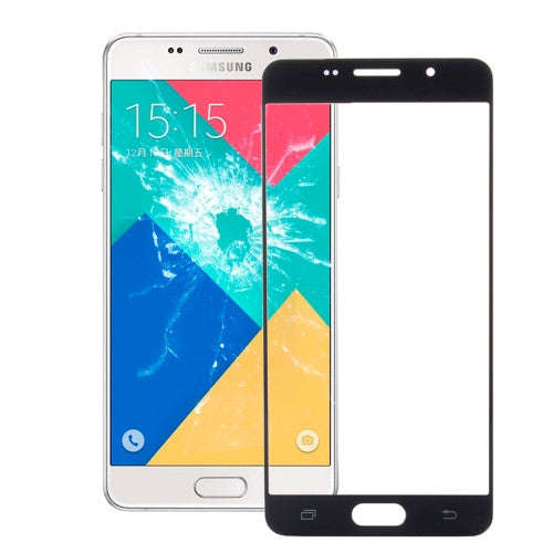 iPartsBuy Front Screen Outer Glass Lens for Samsung Galaxy A5 (2016) / A510(Black)