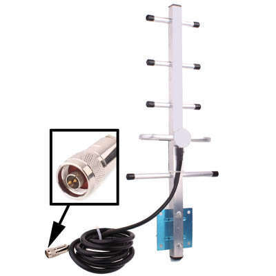 900~1800MHZ GSM Yagi antenna 12 dBi N Male connector