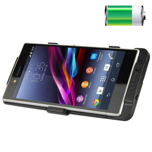 5000mAh Portable External Lithium-polymer Battery Cover with Holder for Sony Xperia Z Ultra / XL3...