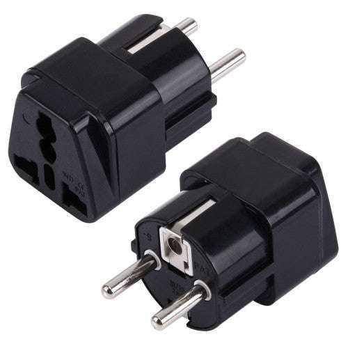 WD-9 Portable Universal Plug to (French / German) EU Plug Adapter Power Socket Travel Converter