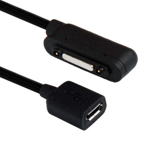 Micro USB to Magnetic Data & Charging Adapter Cable for Sony Xperia Z1 / L39h Xperia Z Ultra / XL...