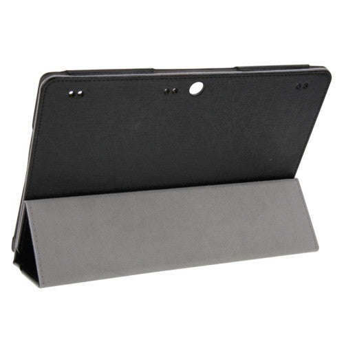 Steel Wire Texture Magnetic Horizontal Flip Leather Case with Three-Folding Holder for Lenovo Tab...