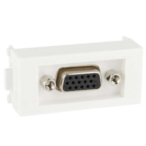 VGA 15 Pin Female to VGA 15 Pin Female Wall Plate