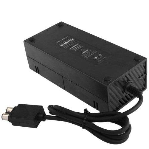 EU Plug AC Power Supply / AC Adapter for Xbox One Console (Black)