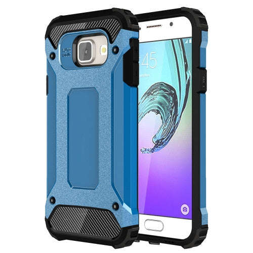 Samsung Galaxy A3 Case (2016), A310 Tough Armor TPU + PC Combination Case(Blue)