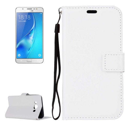 For Samsung Galaxy J7 (2016) / J710 Crazy Horse Texture Horizontal Flip PU Leather Case with Hold...