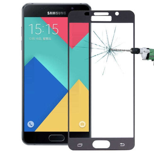 For Samsung Galaxy A5 (2016) / A510 0.26mm 9H Surface Hardness Explosion-proof Silk-screen Temper...