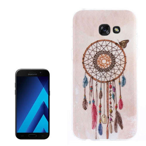 Samsung Galaxy A7 Case, (2017) / A720 Colour Leather Dream Catcher Pattern TPU Back Case