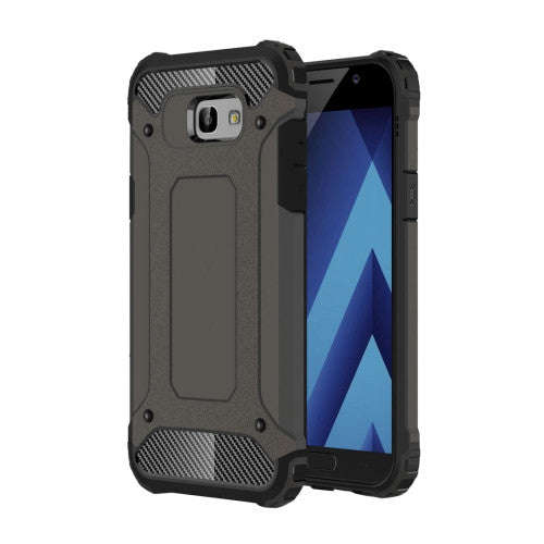 Samsung Galaxy A7 Case, (2017) / A720 Tough Armor TPU + PC Combination Case (Coffee)