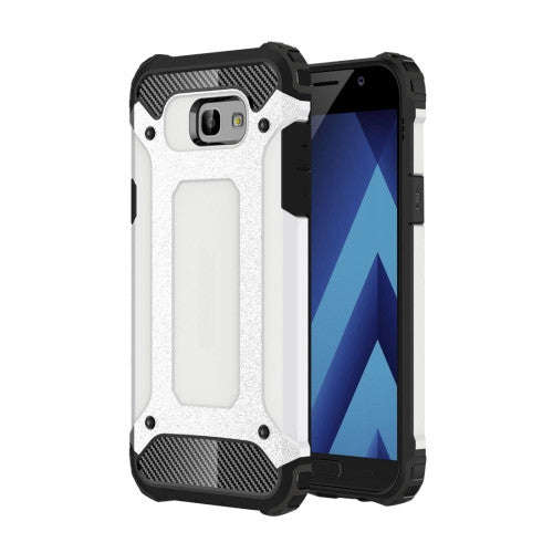 Samsung Galaxy A7 Case, (2017) / A720 Tough Armor TPU + PC Combination Case (White)