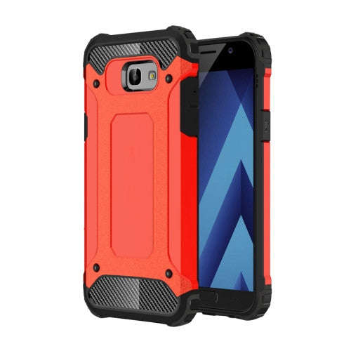 Samsung Galaxy A3 Case (2017) / A320 Tough Armor TPU + PC Combination Case (Red)
