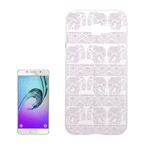 Samsung Galaxy A5 Case, (2017) / A520 Elephant Pattern Transparent PC Protective Case