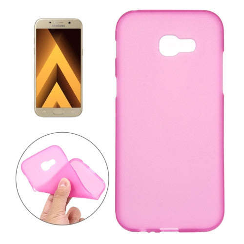 Samsung Galaxy A3 Case (2017) / A320 Frosted Soft TPU Protective Case (Magenta)