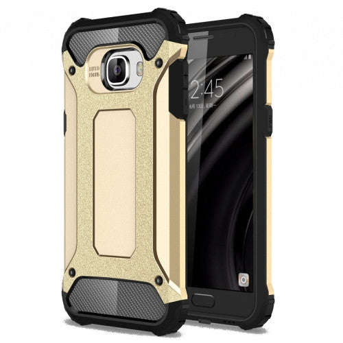 For Samsung Galaxy C5 / C500 Tough Armor TPU + PC Combination Case(Gold)