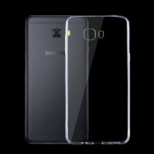 Samsung Galaxy C9 Pro Case, Samsung Galaxy C900 Case, 0.75mm Ultra-thin Transparent TPU Protectiv...