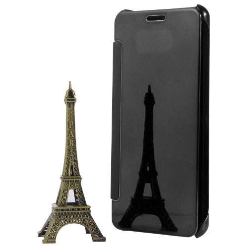 Samsung Galaxy A5 Case, (2017) / A520 Plating Mirror Horizontal Flip Leather Case with Sleep / Wa...