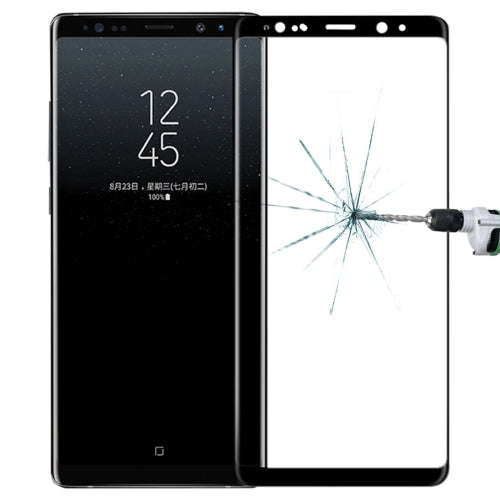 MOFI For Samsung Galaxy Note 8 Ultra-thin 3D Curved Glass Film Screen Protector (Black)
