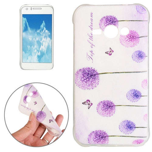 For Samsung Galaxy J1 Ace / J110 Dandelion Pattern TPU Protective Case