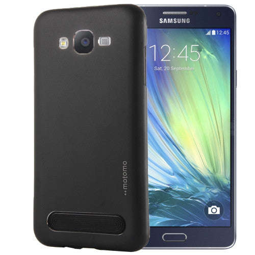 For Samsung Galaxy A7 / A700 MOTOMO Armor Metal + TPU Protective Case (Black)