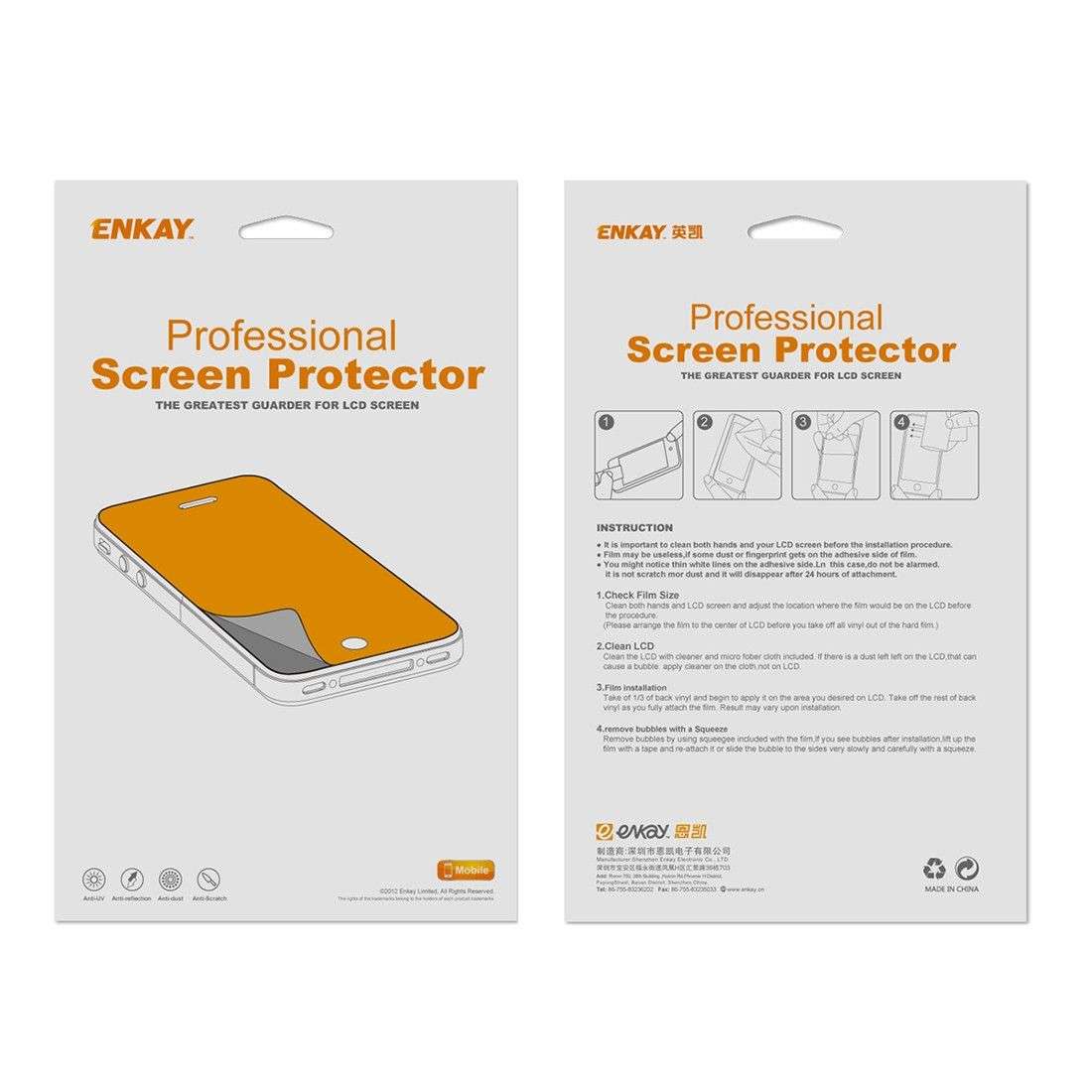 ENKAY HD Screen Protector for Samsung Galaxy S7 / G930