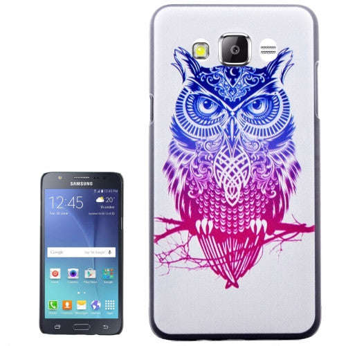 Owl Pattern PC Protective Case for Samsung Galaxy J7(2016) / J710