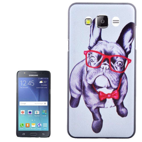 Bulldog Pattern PC Protective Case for Samsung Galaxy J7(2016) / J710