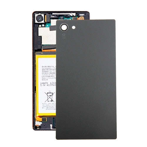 iPartsBuy for Sony Xperia Z5 Compact Original Back Battery Cover(Black)