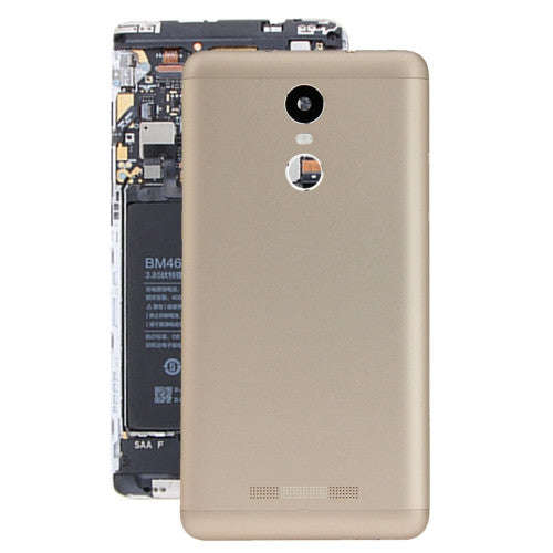 iPartsBuy Battery Back Cover Replacement for Xiaomi Redmi Note 3(Gold)
