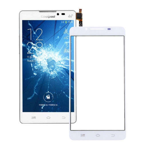 iPartsBuy Coolpad S6 / 9190 Touch Screen Digitizer Assembly(White)
