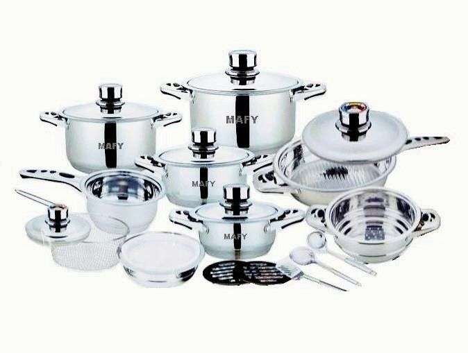 MAFY 21pcs Cookware Set - mafy 21pcs cookware set