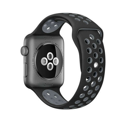 For Apple Watch Series 1 & Series 2 & Nike+ Sport 42mm Fashionable Classical Silicone Sport Watch...