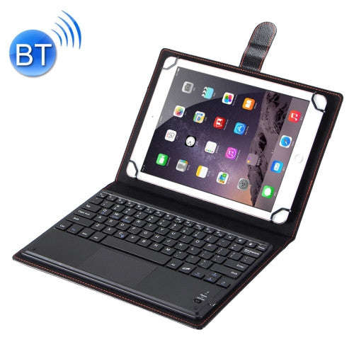 Universal Bluetooth V3.0 Keyboard Detachable Litchi Texture PU Leather Case with Touchpad for 9.7...