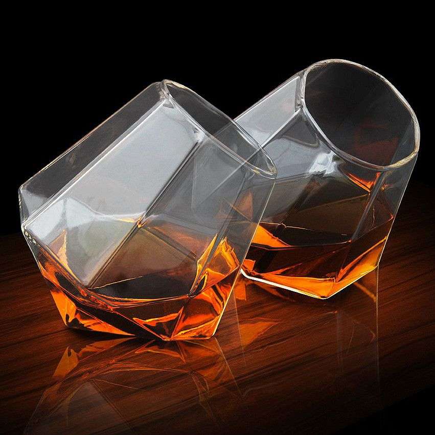 Diamond Whiskey Glasses Set (2 pcs)