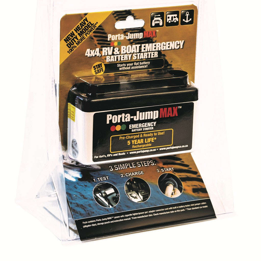 Porta-Jump MAX Emergency Car Battery Starter