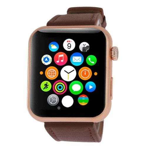 Atongm AW08 V4.1 Smart Watch (Brown)
