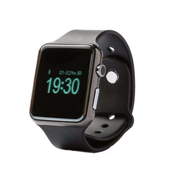Brand New A1 Smart Watch with Sim Slot - Black and Silver